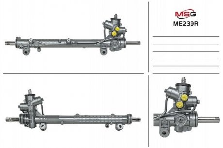 Рулевая рейка с ГПК MERCEDES-BENZ A-CLASS (W168) 97-04 MSG Rebuilding me239r