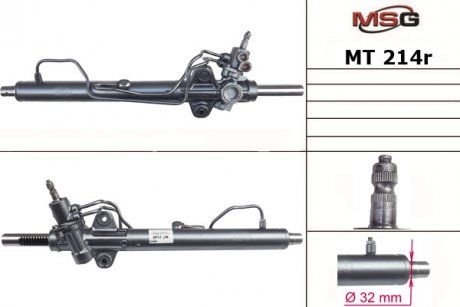 Рулевая рейка с ХПК восстановлена MITSUBISHI L 200 (KB_T, KA_T) 05-15 Mitsubishi L200 MSG Rebuilding mt214r