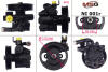 Купить Насос ГУР відновлений Renault Vel Satis 02-09, Nissan Maxima A32 94-00, Nissan Maxima A33 00-06 Nissan Maxima MSG Rebuilding ni001r (фото1) подбор по VIN коду, цена 4713 грн.