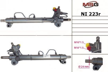 Рульова рейка з ГПК відновлена NISSAN X-TRAIL T30 01-07 Nissan X-Trail MSG Rebuilding ni223r