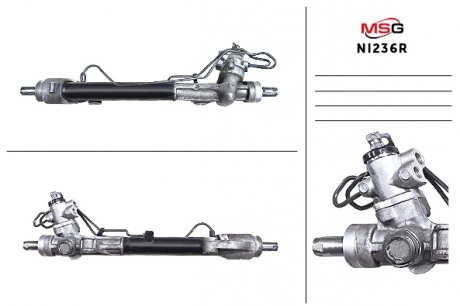 Купити Рульова рейка з ГПК відновлена NISSAN ALTIMA (L33) 12-,TEANA III (J33) 13- MSG Rebuilding ni236r (фото1) підбір по VIN коду, ціна 9821 грн.