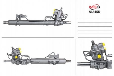 Рулевая рейка с ГПК NISSAN MURANO 2.5D AWD 2011- MSG Rebuilding ni245r