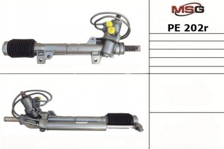 Рулевая рейка с ГПК PEUGEOT 205 94-99, PEUGEOT 309 85-93 Peugeot 206 MSG Rebuilding pe202r