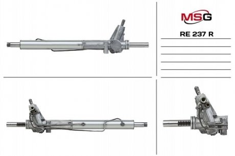 Купить Рулевая рейка с ГПК RENAULT MASTER 80-98 Renault Master MSG Rebuilding re237r (фото1) подбор по VIN коду, цена 7430 грн.