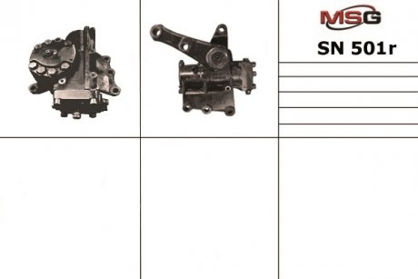 Рульовий редуктор з ГУР Scania P,G,R,T, Scania 4 MSG Rebuilding sn501r