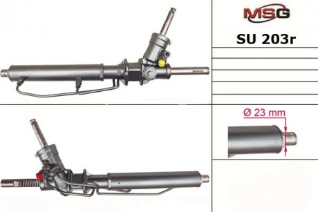 Купить Рулевая рейка с ХПК восстановлена SUBARU Forester S11 2003-2007 Subaru Forester MSG Rebuilding su203r (фото1) подбор по VIN коду, цена 11160 грн.