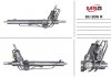 Купити Рульова рейка з ГПК відновлена Subaru Legacy 03-09 Subaru Legacy MSG Rebuilding su205r (фото1) підбір по VIN коду, ціна 13483 грн.