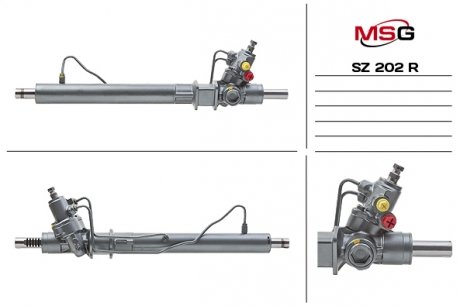 Рульова рейка з ГПК відновлена Suzuki Grand Vitara 98-05 Suzuki Grand Vitara MSG Rebuilding sz202r