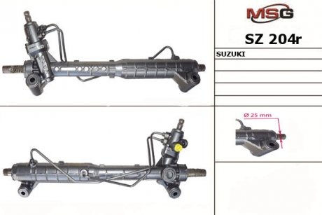 Купить Рулевая рейка с ХПК восстановлена SUZUKI Grand Vitara 2004- Suzuki Grand Vitara MSG Rebuilding sz204r (фото1) подбор по VIN коду, цена 12192 грн.