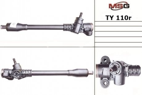 Рульова рейка без ГПК відновлена TOYOTA ECHO (SCP1_, NLP1_, NCP1_) 99-05,VITZ (SCP1_, NLP1_, NCP1_) 99-05 Toyota Verso MSG Rebuilding ty110r