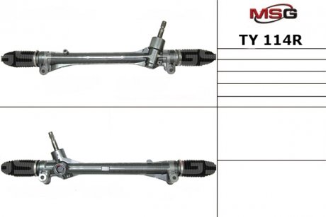 Рульова рейка без ГПК відновлена TOYOTA VENZA 2008- MSG Rebuilding ty114r