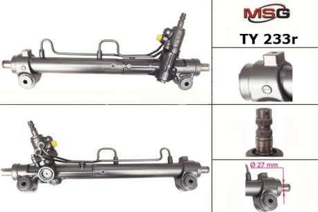 Рулевая рейка с ХПК восстановлена LEXUS ES 2006-2011;TOYOTA CAMRY 2006-2011 MSG Rebuilding ty233r