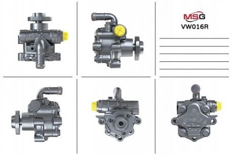 Насос ГПК AUDI A3 (8L1) 96-03;SKODA OCTAVIA (1U2) 96-10,OCTAVIA Combi (1U5) 98-10 Skoda Octavia, Volkswagen Golf, Bora, Polo MSG Rebuilding vw016r