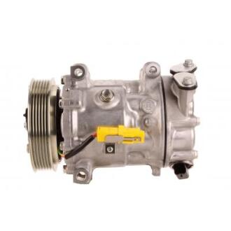 Компресор кондиціонера новий PEUGEOT Partner 08-, 5008 09-16, 508 10-18, 308 (T7) 07-19, 307 01-11, 308 (T9) 13-, 3008 09-16; CITROEN Berlingo 08-18, C4 04-11, Berlingo 96-08, C5 08-19, C4 Picasso 06-13; OPEL Astra J 10-15, Meriva B 10-17 MSG ac0186