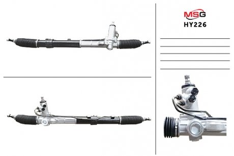 Рулевая рейка с ХПК новая HYUNDAI SANTA FE 2010-2012 Hyundai Santa Fe, Trajet MSG hy226