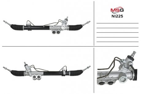 Рулевая рейка с ХПК новая NISSA NAVARA 05-,NISSA PATHFINDER (R51) 08-10 MSG ni225