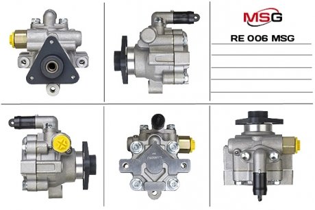 Насос ГПК NISSAN NV400 11-;OPEL MOVANO B 10- Renault Megane, Volvo S40, V40, Renault Laguna, Opel Movano, Renault Master, Scenic MSG re006