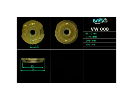 Плита насоса верхня ГПК VW LT 28-35 II автобус (2DB, 2DE, 2DK) 01-06,LT 28-46 II з бортовою платформою/х MSG vw008uplate