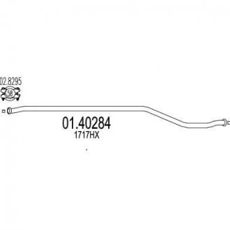 Купить Труба глушителя Peugeot 206 MTS 01.40284 (фото1) подбор по VIN коду, цена 2248 грн.