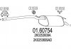 Купить Глушитель Volkswagen Caddy MTS 01.60754 (фото1) подбор по VIN коду, цена 3222 грн.