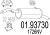 Купить Глушитель Citroen C3, C2 MTS 01.93730 (фото1) подбор по VIN коду, цена 3099 грн.