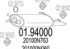 Купити Задня частина вихлопної системи Nissan Almera MTS 01.94000 (фото1) підбір по VIN коду, ціна 3141 грн.