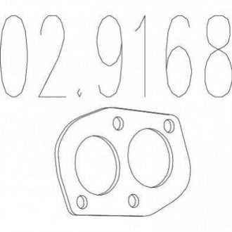 Купить Монтажное кольцо Opel Corsa, Kadett, Ascona, Vectra, Omega, Astra, Frontera, Zafira MTS 02.9168 (фото1) подбор по VIN коду, цена 110 грн.