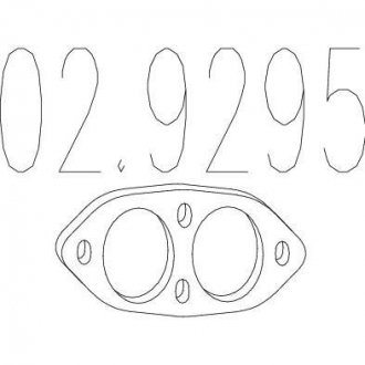Монтажное кольцо Opel Corsa, Kadett, Ascona, Vectra, Astra MTS 02.9295