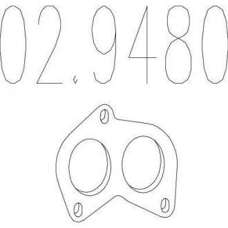 Купить Монтажное кольцо Volvo 740, 940 MTS 02.9480 (фото1) подбор по VIN коду, цена 158 грн.