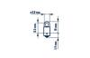 Купити 170533000 T2W 12V 2W BA9s |CONTROL LAMPS| (10шт) NARVA 17053 (фото1) підбір по VIN коду, ціна 15 грн.