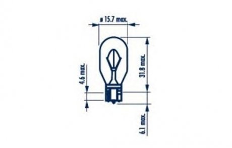Электрическая лампа накаливания NARVA 17631