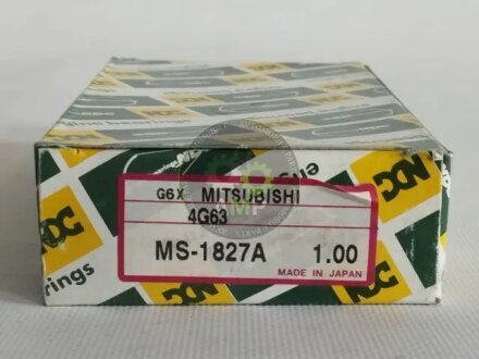 Вкладыши коренные 1.00mm (Комплект на мотор) 4G63 до 1997 NDC ms1827a100