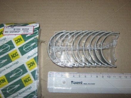 Вкладыши коренные STD (Комплект на мотор) Honda B18A, B20A, D16A1, ZC NDC ms2208gpstd