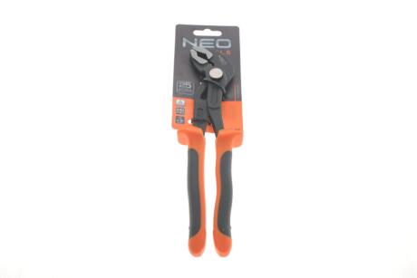 Плоскогубці переставні 9,5" L-240 мм NEO TOOLS 01-200