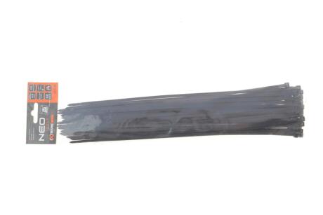 Набір стяжок пластикових EXTREME 4,8x370 мм 50 од. (чорна) NEO TOOLS 01-636