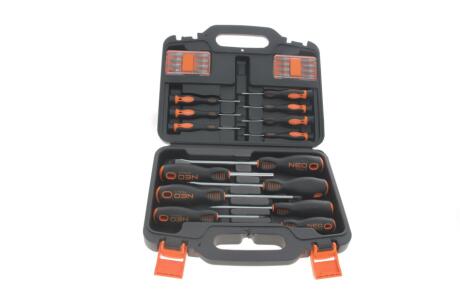 Набір викруток і біт SL, PH, Torx, Hex 30 од. NEO TOOLS 04-209