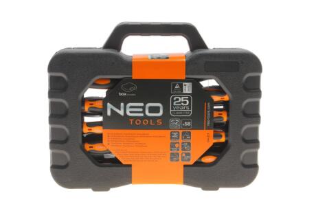 Набір викруток і біт SL, PH, Torx, Hex 58 од. NEO TOOLS 04-211