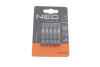 Купить Набір біт PH 1/4&quot; 5 од. NEO TOOLS 09-576 (фото1) подбор по VIN коду, цена 237 грн.