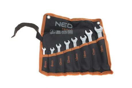 Набір ключів ріжково-накидних 6-19 мм 8 од. NEO TOOLS 09-751
