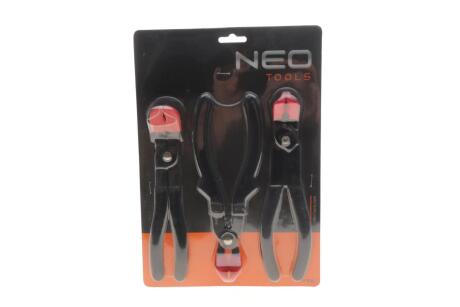 Плоскогубці для зняття проводів запалювання (к-кт 3 шт) NEO TOOLS 11-165