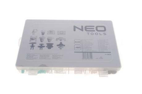 Набір кліпс пластикових Audi (160шт) NEO TOOLS 11-964