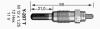 Купить Свічка розжарювання VW/Audi 1.3-1.9-2.4D/TD (11V) (Y-207T) NGK 1239 (фото1) подбор по VIN коду, цена 446 грн.
