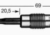 Купить Свеча накала Ford Escort, Orion, Sierra, Fiesta, Mondeo, Fiat Ducato, Renault Trafic, Master, Opel Movano NGK 3617 (фото1) подбор по VIN коду, цена 367 грн.