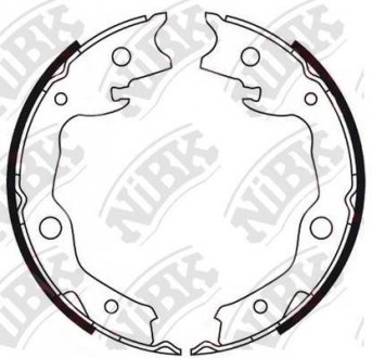 КОЛОДКИ ГАЛЬМІВНІ NiBK fn0621