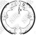 Купить Тормозные колодки ручника Toyota, Lexus Toyota Land Cruiser, Lexus GX, Toyota Sequoiva, 4-Runner NiBK fn0642 (фото1) подбор по VIN коду, цена 1954 грн.