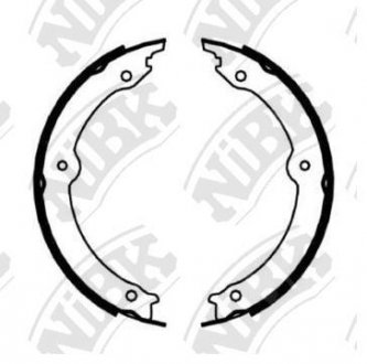 Колодки тормозные NiBK fn0647