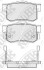 Купити Колодки задні HONDA/ACURA/SUZUKI NiBK pn8397 (фото1) підбір по VIN коду, ціна 1151 грн.