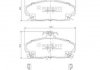 Купить ТОРМОЗНЫЕ КОЛОДКИ Honda Civic, Accord, Legend NIPPARTS j3604031 (фото1) подбор по VIN коду, цена 1445 грн.