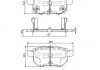 Купити Гальмівні колодки Toyota Verso, Suzuki Vitara, Toyota Prius, Auris, Yaris, Corolla NIPPARTS j3612034 (фото1) підбір по VIN коду, ціна 630 грн.