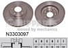 Купить Тормозные диски Mazda CX-5, 6 NIPPARTS n3303097 (фото1) подбор по VIN коду, цена 2858 грн.